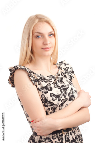 Photo: Portrait of young woman Portrait of young woman