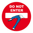 panneau, interdit, privé, interdiction, entrer, sens interdit,