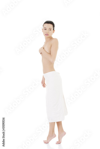 Photo: Sexy topless woman Sexy topless woman