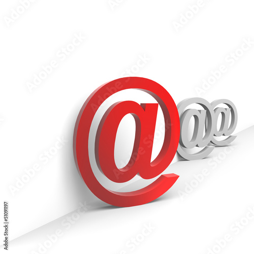 Illustration: mail, email, e-mail, newsletter, mail, email, e-mail, newsletter,