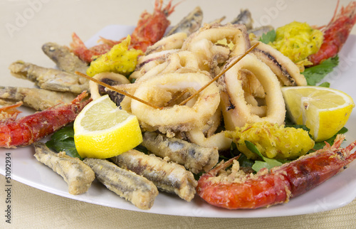 Photo: Fritto Misto di Pesce Fritto Misto di Pesce
