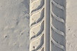 Abstract Macro Tyre Track