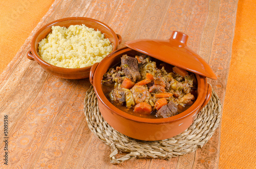 Photo: Traditional couscous Traditional couscous