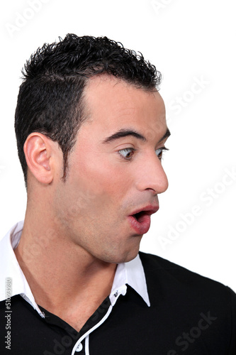 Photo: surprised man surprised man