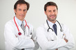 portrait of 2 doctors