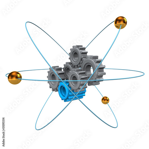Illustration: Atomic Gears Atomic Gears