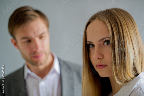 Photo: problem in conversation problem in conversation
