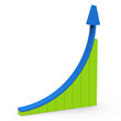 Illustration: Financial business chart and graphs Financial business chart and graphs