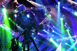 TV camera in a concert hall