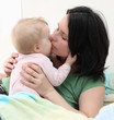Photo: Mother and child together. Mother and child together.
