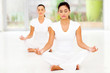 women meditating