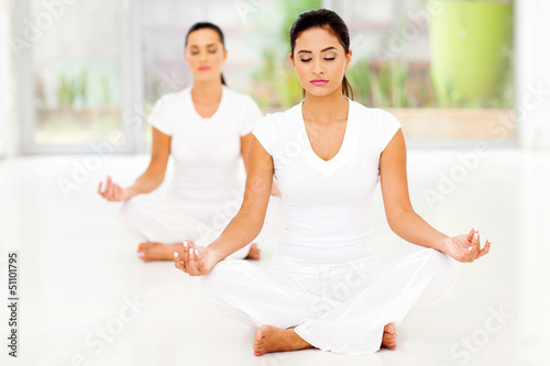 Photo: women meditating women meditating