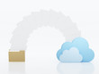 Cloud computing concept