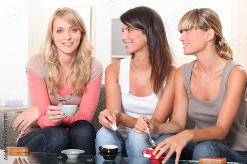 Photo: Women having a coffee Women having a coffee