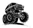 Cartoon Monster Truck