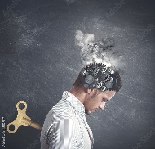 Photo: Stress concept Stress concept