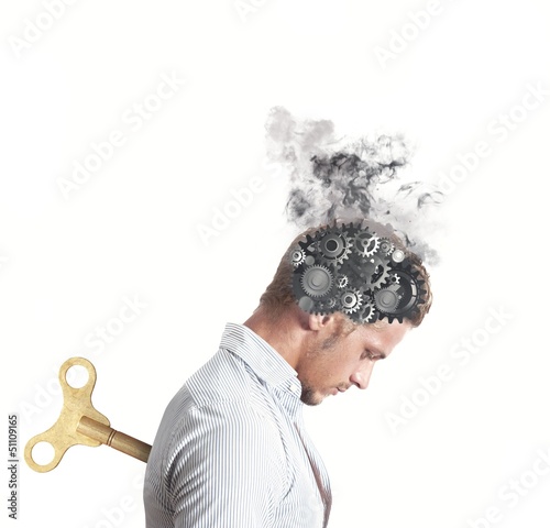 Photo: Stress concept Stress concept