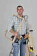 Portrait of a carpenter