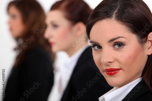 Photo: Businesswomen at a meeting together Businesswomen at a meeting together