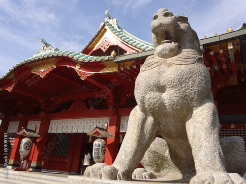 Photo: 神使 狛犬 神使 狛犬