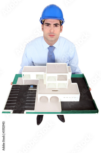 Photo: Portrait of young architect Portrait of young architect