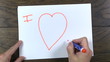 writing i love you