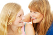 Loving Mother and Daughter