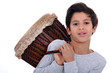 Photo: Boy with a bongo Boy with a bongo