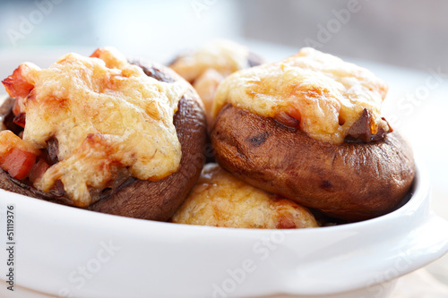 Photo: Stuffed mushrooms Stuffed mushrooms