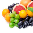 Set of fruits