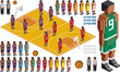 Basketball Tactical Kit Cutout