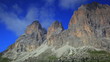 Dolomites mountains panorama.