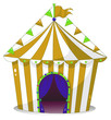 A big circus tent