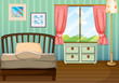An empty bedroom