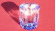 Adding ice in to water