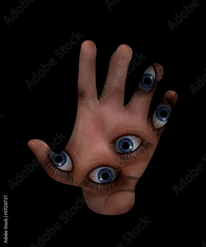 Illustration: Psychic Hand Psychic Hand