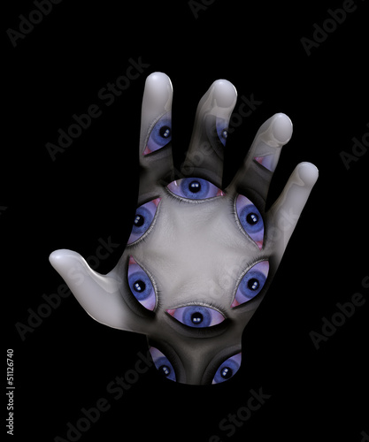 Illustration: Psychic Hand Psychic Hand