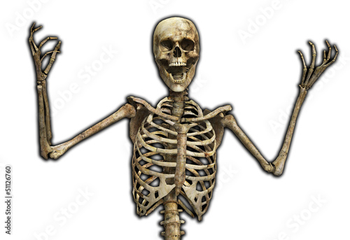 Illustration: The Skeletal Scream The Skeletal Scream
