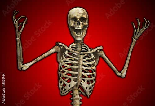 Illustration: The Skeletal Scream The Skeletal Scream