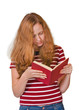 Foto: Girl reading book Girl reading book