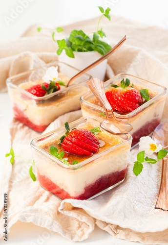 Photo: Rhubarb and strawberry dessert Rhubarb and strawberry dessert