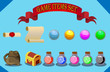 game items set