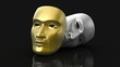 Theater masks animation