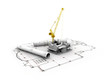3D plan drawing