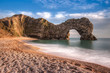 Durdle Dor a rock arch Dorset England