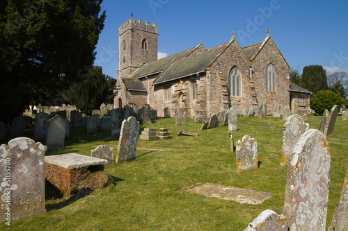Photo: Littleham Church Exmouth Devon England Littleham Church Exmouth Devon England