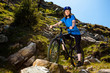 Woman cycling