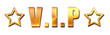 VIP Gold mit Sternen