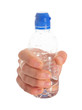 Close-up Of Hand Holding Water Bottle