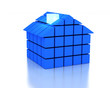 House and energy efficiency concept